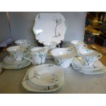 Shelley Ideal china teaware, (pattern no