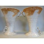 A pair of 1930s Wedgwood & Co Ltd cream