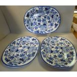 A set of three 19thC Wedgwood Pearlware