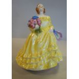 A Royal Worcester china figure 'June' N