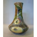 A Cobridge stoneware vase of waisted bel