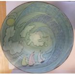 A Tessa Fuchs studio pottery bowl, decor