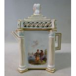 A late 19thC Meissen porcelain miniature