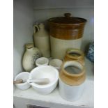 Modern stoneware and related kitchenalia