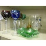 Decorative and domestic glassware: to in