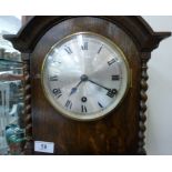 A 1920s grandmother clock; the movement