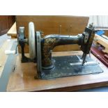 A Frister & Rossmann manual sewing machi