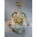 A Royal Worcester blush ivory glazed chi