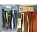 Pens and writing accessories: to include