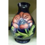 A Moorcroft pottery vase of ovoid form,