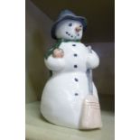 A Royal Copenhagen model, a Snowman with