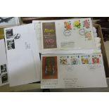 Uncollated postage stamps - First Day covers from the 1980s & 90s T0S8