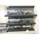 A collection of seven Franklin Mint diecast metal scale models Rolls-Royces from 1914-1992,