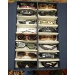 Seventeen vintage pairs of sunglasses various makes & styles S