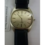 An Omega Deville stainless steel cased wristwatch,