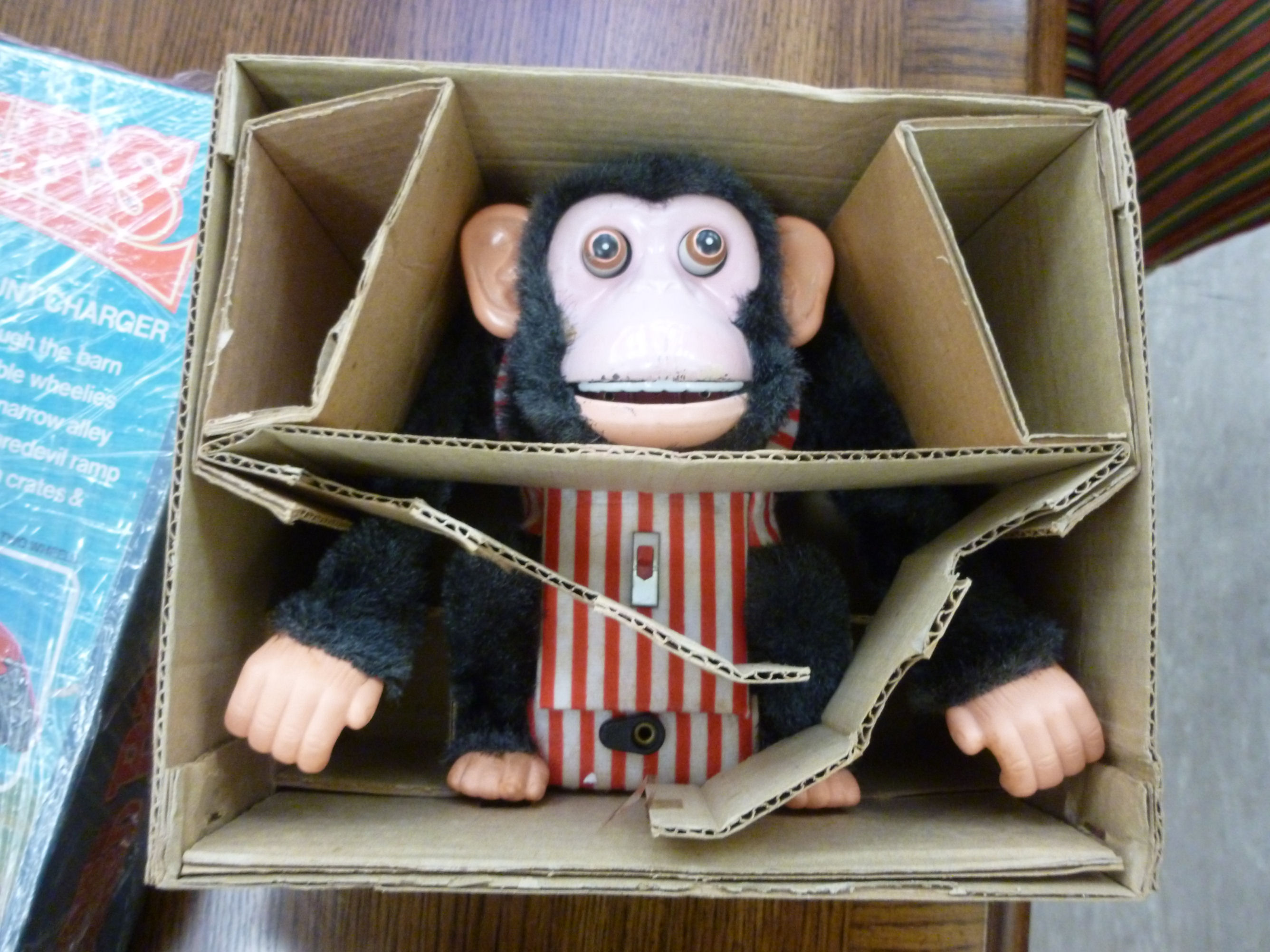 Vintage toys: to include a Japanese battery operated 'Tumbling Monkey' boxed LAB - Image 2 of 3