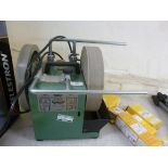 A Tormek 2000 electric wet bench top grinder with various attachments BSR