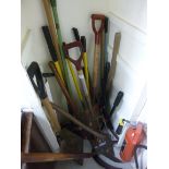 Garden hand tools: to include a Jackson fork BSR