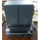 A Sony micro hi-fi with CD, DAB radio,