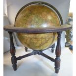 A Dudley Adams 12'' terrestrial globe, inscribed 'To His Most Sacred Majesty George,