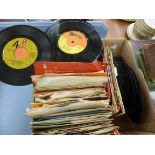 A collection of 1960/70s 45rpm rock and pop recordings LAF
