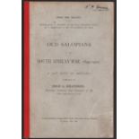 [Scratchley (Philip A.)] Compiler OLD SALOPIANS OF THE SOUTH AFRICAN WAR 1899-1902 50 pages, grey