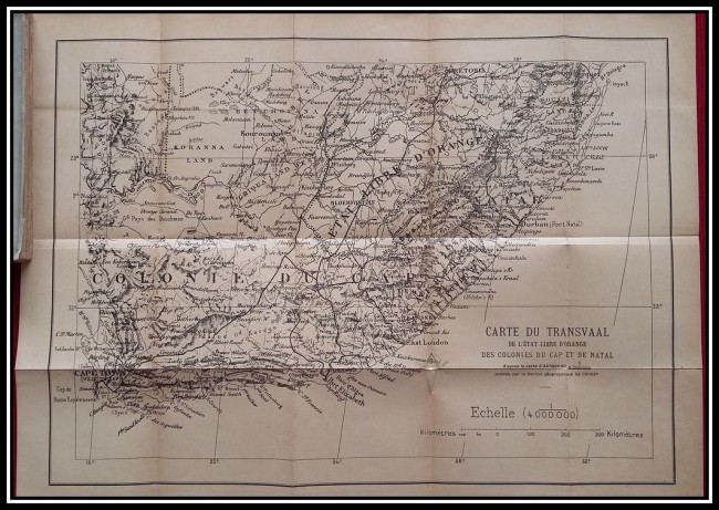 Albert Bordeaux Rhodesie et Transvaal. Impressions de Voyage (1900) CONTENTS: I. Beira and Cape Town - Image 2 of 4