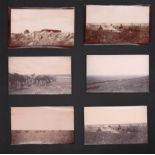 Anglo Boer War PHOTOGRAPHS 73 photographs, all approximately 12 x7mm, sepia toned, all undated, some