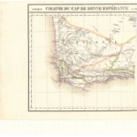 Philipp Vandermaelen Afrique Cap de Bonne Esperance. No. 53 & No. 54 This lot comprises two maps