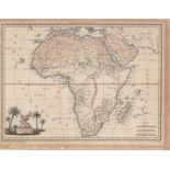 Giraldon Bovinet Afrique This small map engraved by Chamouin and drawn by Giraldon Bovinet and