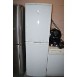 An Electrolux upright fridge freezer.