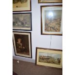Antique prints - "The Rent Day",