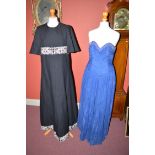 A collection of mid 20th Century and later ladies dresses,