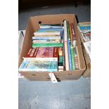 A box of books of local interest,