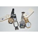 Watches by Timex, Longines, Bijou; and Seiko.