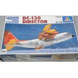 Italeri 1/72 scale model kit, Lockheed Hercules with drones, DC-130 Director, No.148, boxed.