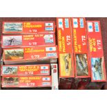 Esci 1/72 scale model kits to include No's 9016, 9029, 9036, 9041, 9043, 9044, 9045, 9066 and 9073.