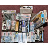 Revell 1/72 scale model kits, aircraft various.