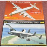 Two Heller 1/72 scale model kits,