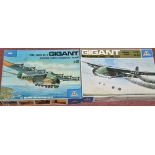 Two Italeri /72 scale Gigant Model Kits, to include ME323D-1 Super-Transport Plane, No.