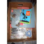 A box of ephemera,