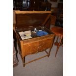 A Karma Garrard motor cabinet gramophone in good working order,