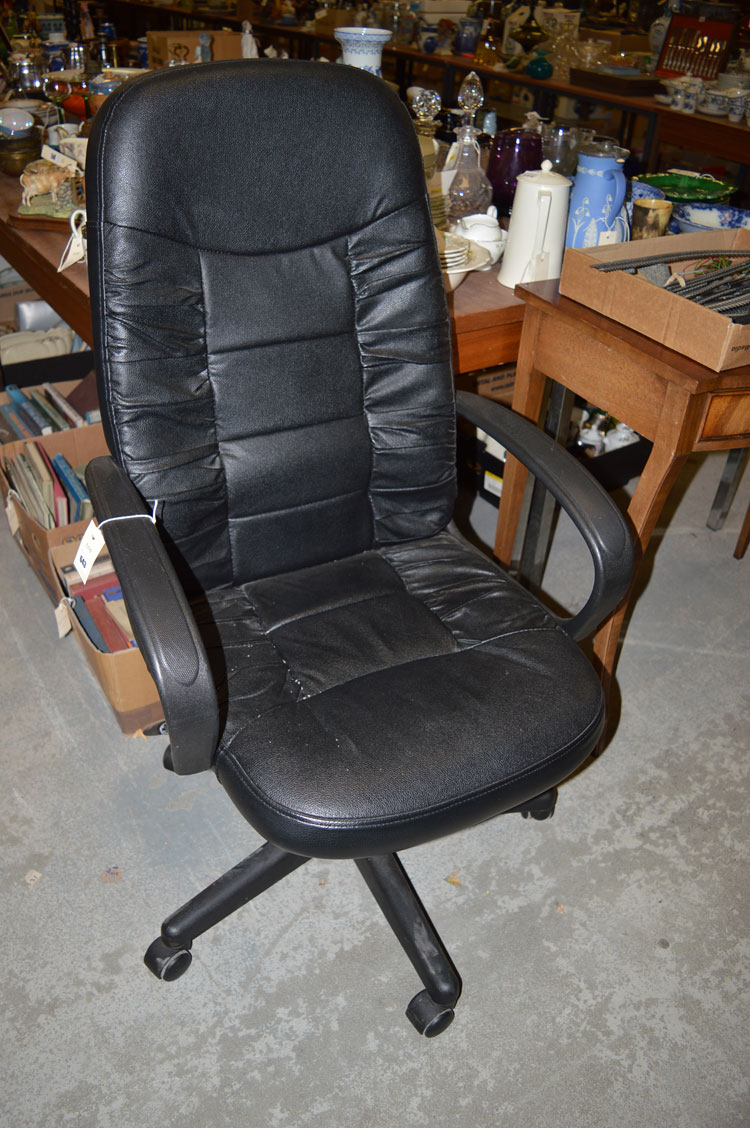 An office reclining armchair.