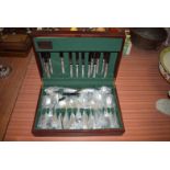 A suite of modern Sant' Andrea cutlery in fitted case.