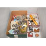 Two boxes of collectables,