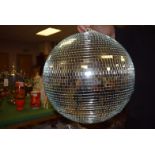 A brand new Soundlab glitter ball, in original box.