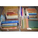 Two boxes of assorted books,