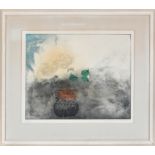 Kaiko Moti - "Roses", signed in pencil and dated '61, aquatint etching artist's proof,