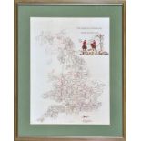 After W*** D*** Haynes - "The Foxhunts of England, Wales & Scotland", colour photolithograph, 40.