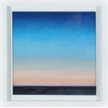 Martin Leman (b.1934) Cornish Sunset, signed verso, oil on board 27 x 27cms; 10 1/2 x 10 1/2in.